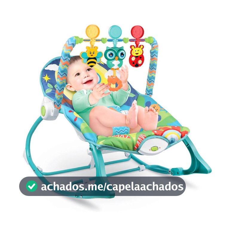Cadeira de Descanso e Balanço Funtime 18kgs Coruja Maxibaby