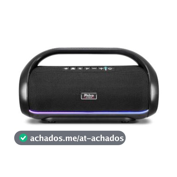 Caixa de Som Speaker Philco Extreme 220W PBS220BT Preto Bivolt