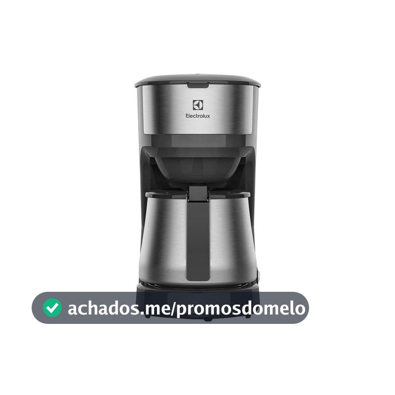 Cafeteira Elétrica Electrolux 30 Xícaras Eficiente com Jarra Inox Potência de 750w ECM22 220V - Cafeteira Elétrica