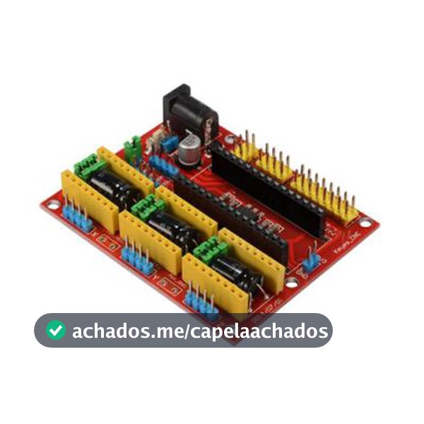 Controladora CNC Shield V4 - 3D e CNC - Impressora 3D - Magazine Sacafarelli
