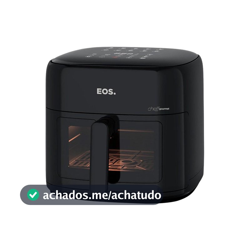 Air Fryer EOS Cheff Gourmet EAF60P 6,2L Digital Preta