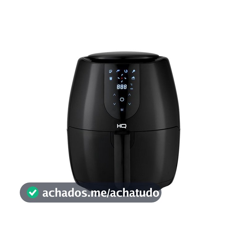 Fritadeira Sem Óleo AirFryer HQ 5 litros Digital Preto HQ-AF5LDP2 220V