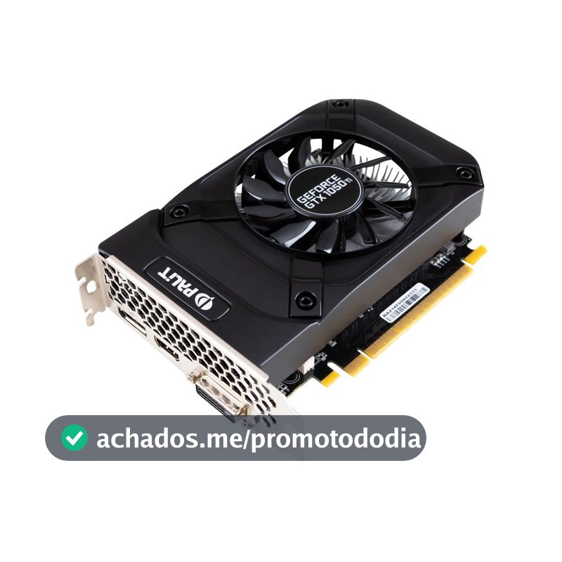 Placa de Vídeo Palit GeForce GTX 1050 Ti - 4GB GDDR5 128 bits - Placa de Vídeo - Magazine Axadinhos99