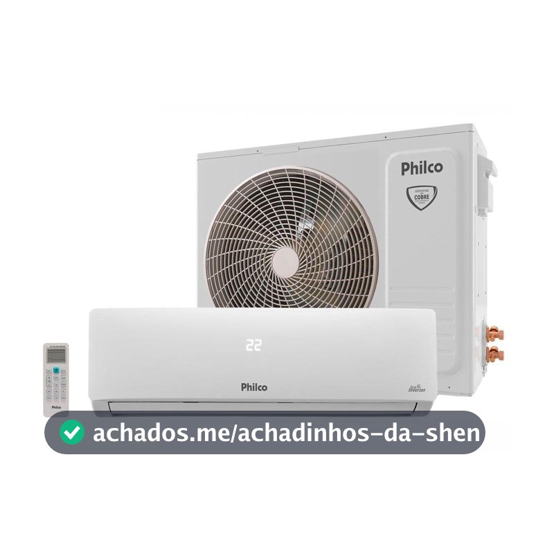 Ar-condicionado Split 9.000 BTUs Philco Eco Inverter Frio PAC9FB