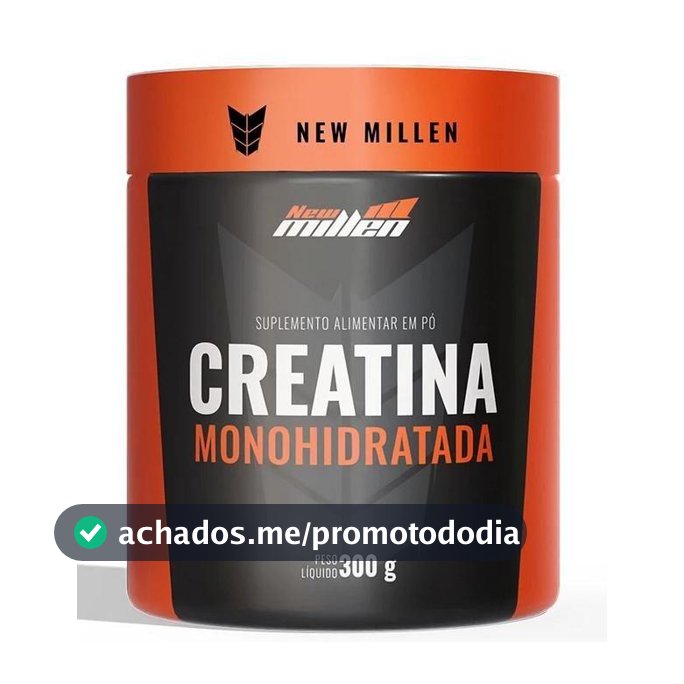 Creatina new millen pura monohidratada 300g