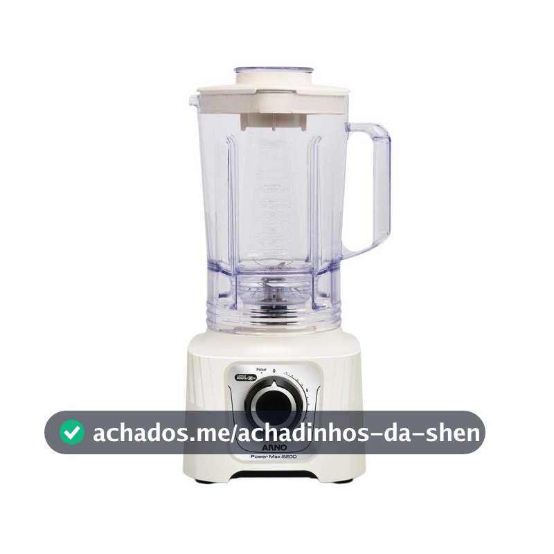 Liquidificador Arno Power Max Marfim Ln64 3,1l 2200w 127v