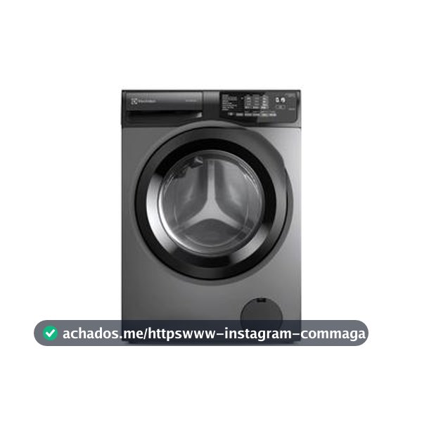 Lava & Seca 12Kg Electrolux Inverter Cinza Ônix com 8 Programas de Lavagem - LSC12 - Lava e Seca