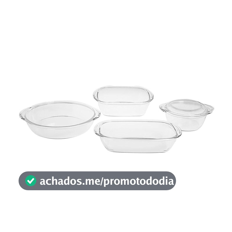 Conjunto de Assadeiras Sempre Quadrada