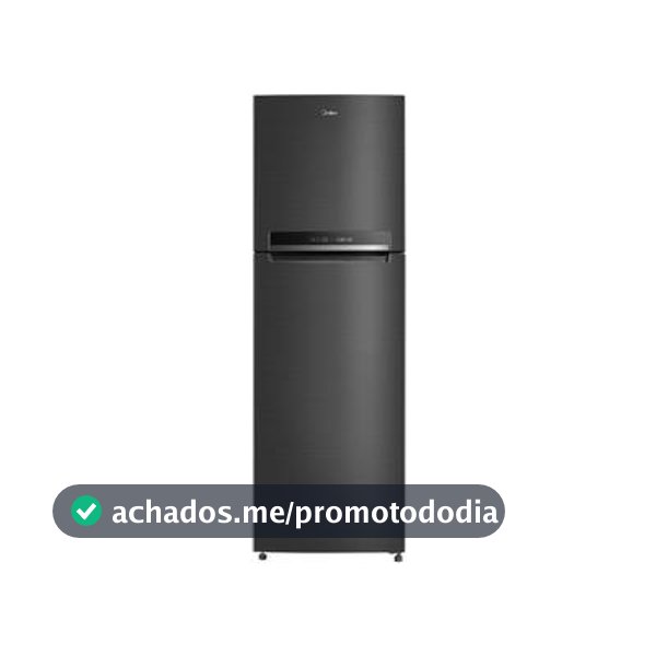 Geladeira Frost Free Duplex 425L Inverter Preta Midea