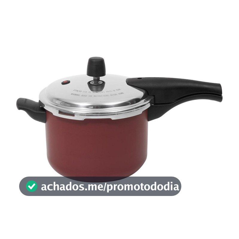 Panela De Pressão 4,5litros Effect Starflon Antiaderente Tramontina