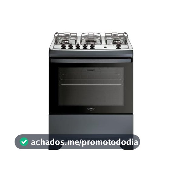 Fogão 5 Bocas Dako Titanium Supreme TC