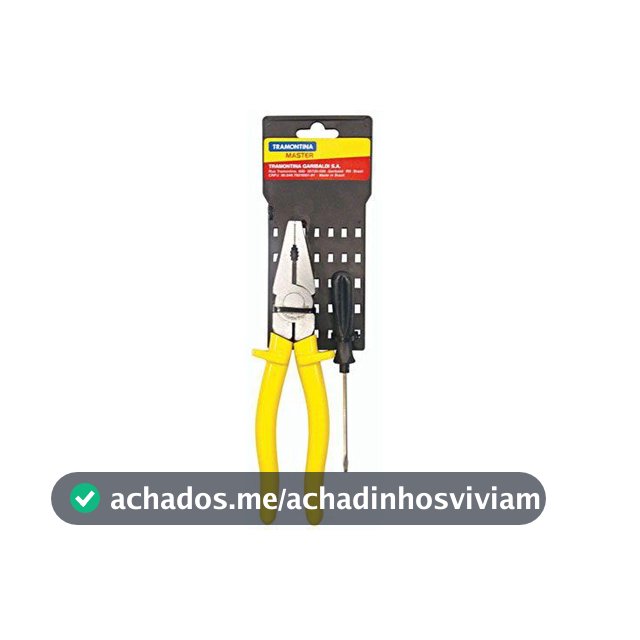 Alicate e Chave de Fenda Master Tramontina