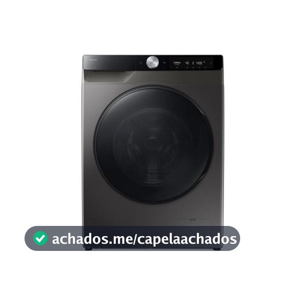 Lava e Seca Samsung 13kg AI Control WD13FG Digital Inverter Smart Fria e Quente Inox