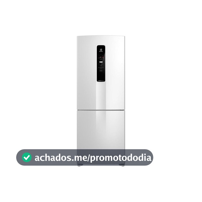 Geladeira/Refrigerador Electrolux Frost Free Inverse Branca 490L Efficient AutoSense IB7