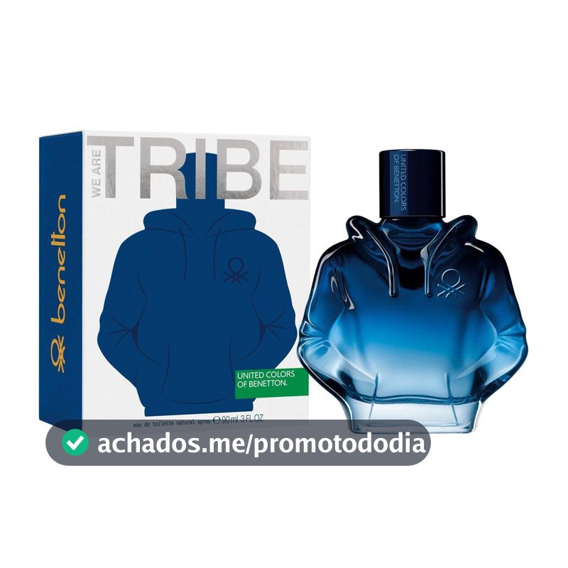 Perfume Benetton We Are Tribe Masculino - Eau de Toilette 90ml - Perfume Masculino