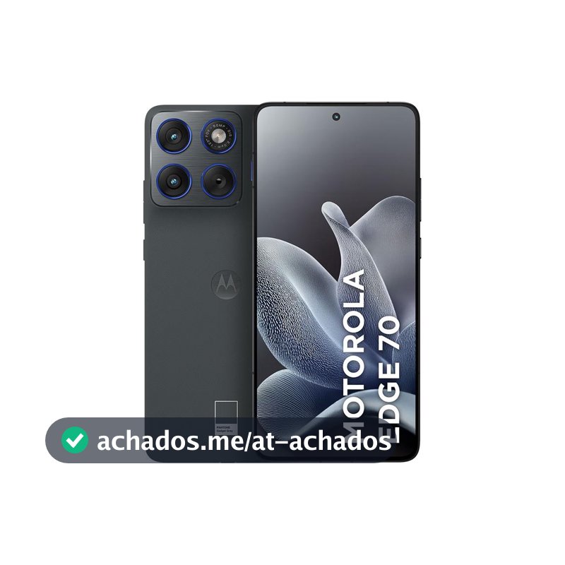 Smartphone Motorola Edge 70 5G 256GB 24GB (8GB RAM + 16GB RAM Boost) Ultrafino 3 Câmeras 50MP Tela 1.5K Extreme Amoled 120Hz - Edge 70 - Magazine In_2936609