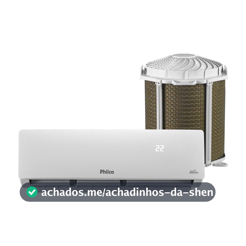 Ar-condicionado Split 12.000 BTUs Philco Inverter Frio Hi Wall PAC12FC INT