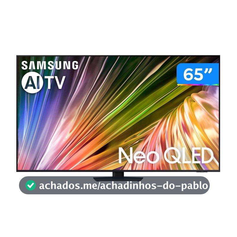 Smart TV 65" 4K UHD Neo QLED Samsung 65QN85D 120Hz Wi-Fi Bluetooth - TVs - Magazine Cacaprom0