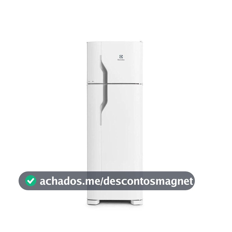 Geladeira Electrolux Cycle Defrost 260L Super Freezer Duplex Branca DC35A
