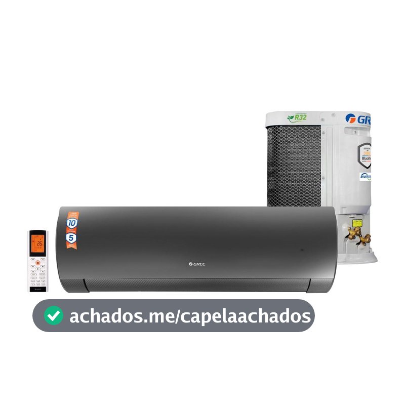 Ar-condicionado Split Gree Inverter 18.000 BTUs Frio Wi-Fi G-Diamond - Ar Condicionado Inverter - Magazine Jhjofertas