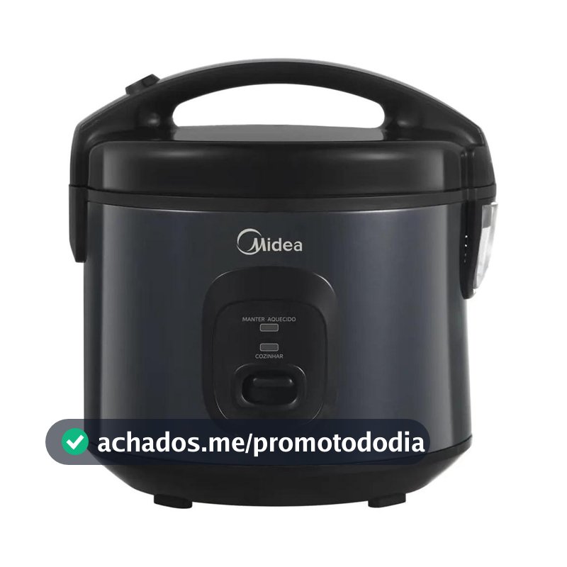 Panela de Arroz Elétrica Midea PAE30P Preta 220v 3 Litros