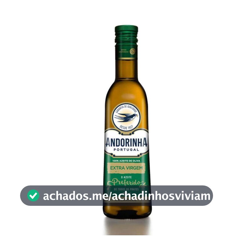 Azeite De Oliva Virgem Andorinha Vidro 500ml
