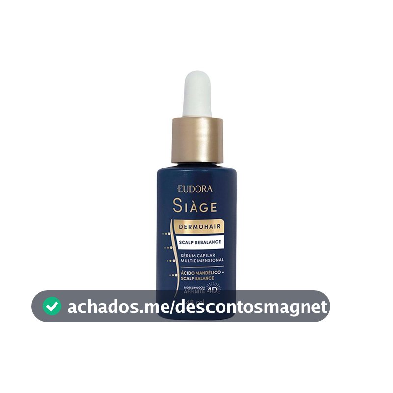 Sérum Capilar Eudora Siàge Dermohair Scalp Rebalance 48ml