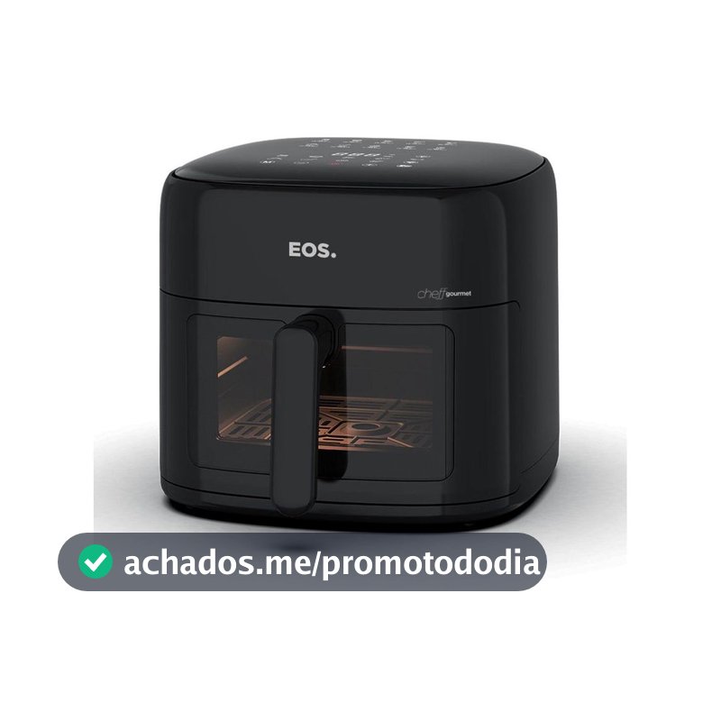 Air Fryer EOS Cheff Gourmet EAF08P 8,2L Digital Preta