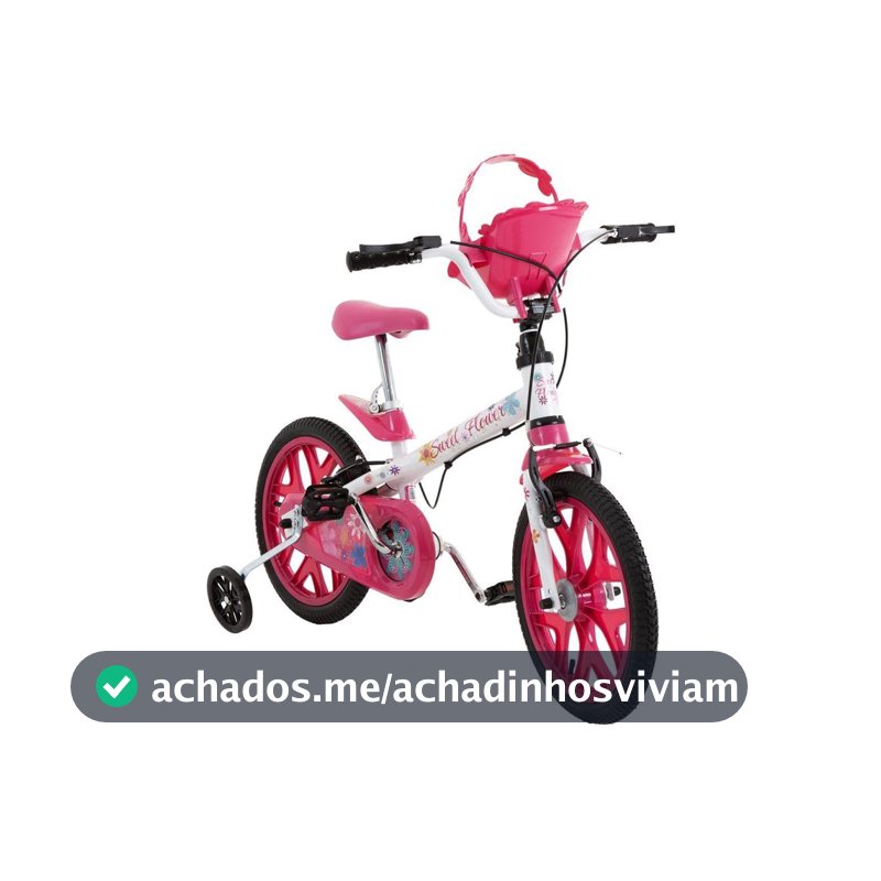 Bicicleta Infantil Aro 16 Bandeirantes Sweet