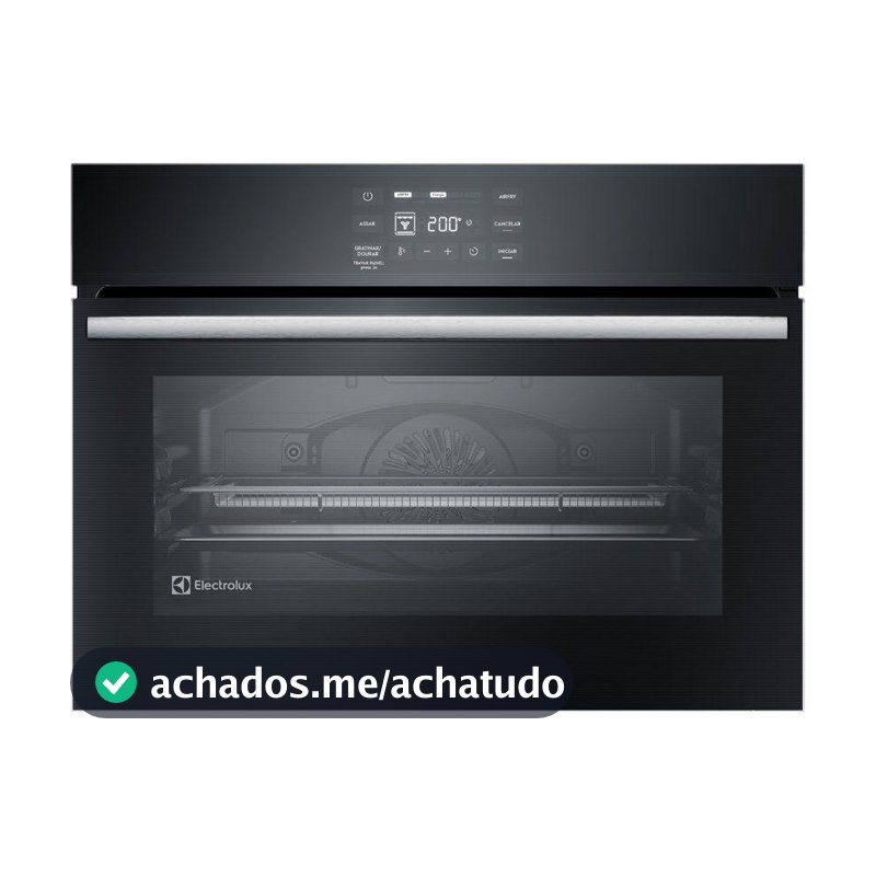 Forno de Embutir Elétrico Electrolux 50L Experience Air Fryer, PerfectCook360 e Painel Touch (OE5EA)