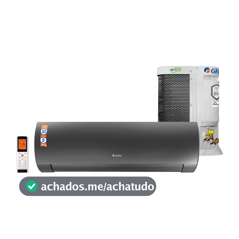 Ar-condicionado Split 9000 BTUs Gree Inverter Quente e Frio G Diamond Auto GWH09ACA-D6DNA1A