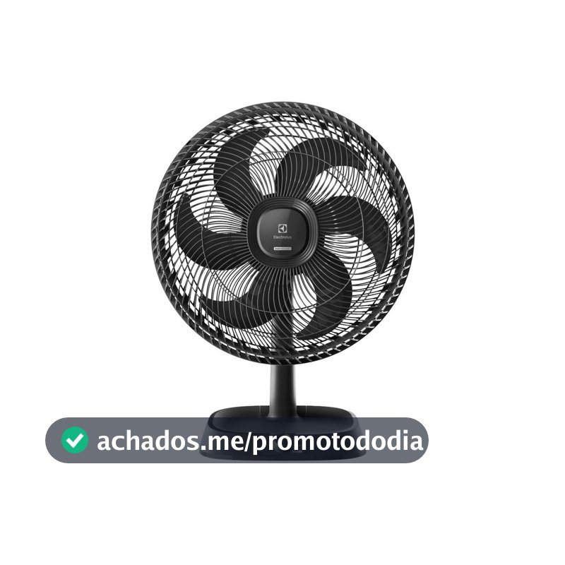 Ventilador de Mesa Electrolux Efficient EFD40 40cm 6 Pás 3 Velocidades Grafite 3510AIBR404 - Ventilador de Mesa