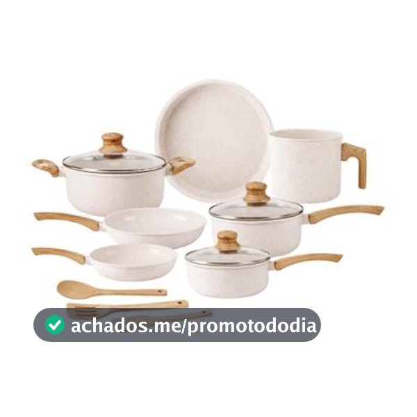Jogo de Panelas de Indução com Revestimento Cerâmico Antiaderente Tuut Ecoglide 10 Peças