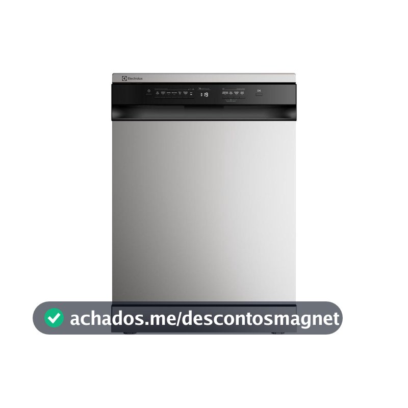 Lava-louças Electrolux 14 Serviços com Função Higienizar LS14E Prata