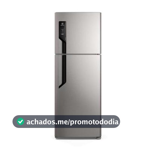 Geladeira/Refrigerador Electrolux Frost Free Duplex Inox Look 480L Efficient TF71S