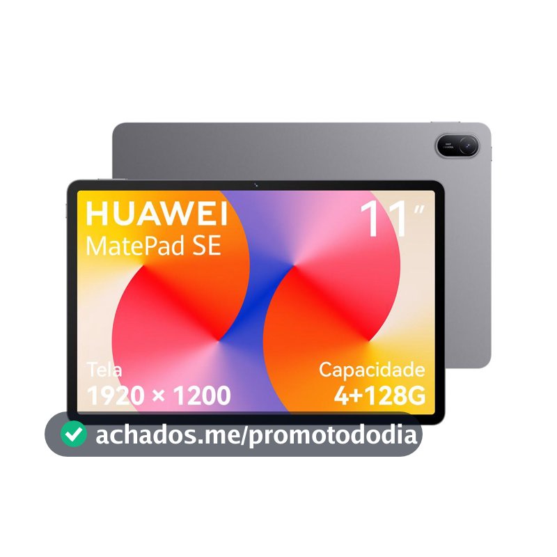 Tablet HUAWEI MatePad SE 11 Superbateria de 7700 mAh 22,5W 4+128GB