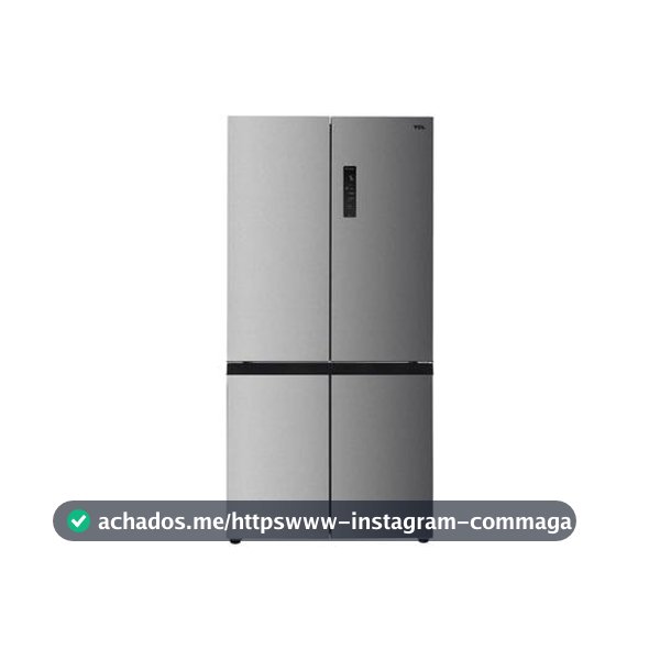 Geladeira/Refrigerador TCL Frost Free Inox French Door 589L Multidoor C589CDN1