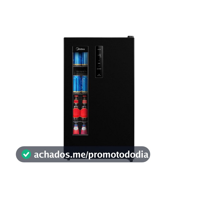 Cervejeira Frost Free 82 Litros Preta Midea