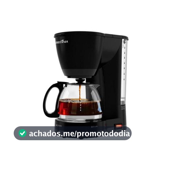 Cafeteira Elétrica Britânia BCF20A 20 Xícaras Preto 63901139