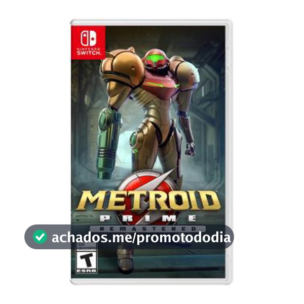 Metroid Prime Remastered Switch Midia Fisica - Nintendo of America - Jogos Playstation