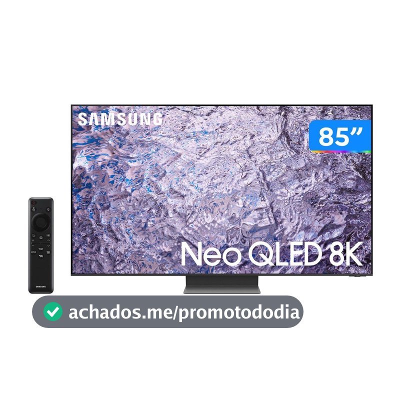 Smart TV 85” 8K Neo QLED Samsung QN85QN800