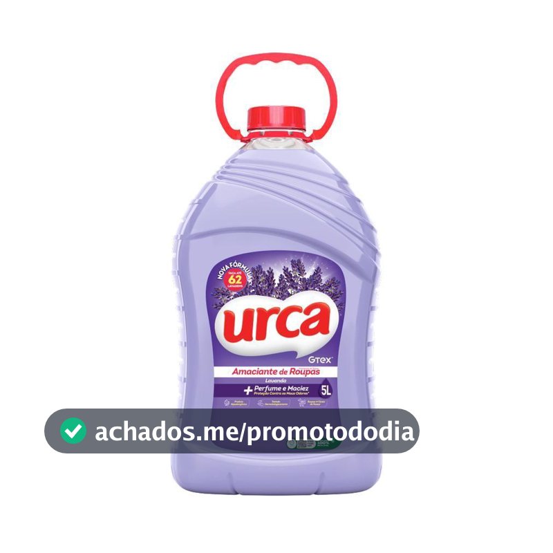 Amaciante Para Roupas Urca Lavanda - 5l