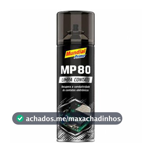 Limpa Contato Elétrico MP80 Spray 300mL Mundial Prime