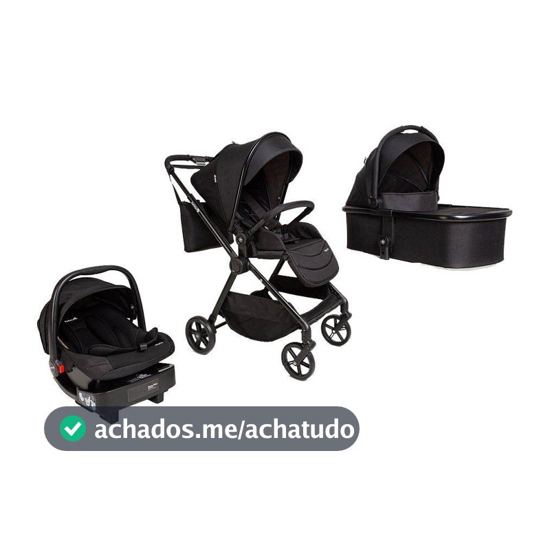 Carrinho de Bebê com Moisés e Bebê Conforto 5 em 1 Safety 1st