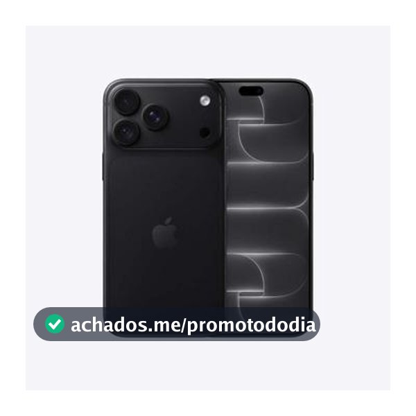 Apple iPhone 18 Pro Max 512GB Preto 6,9" 48MP iOS 27 5G