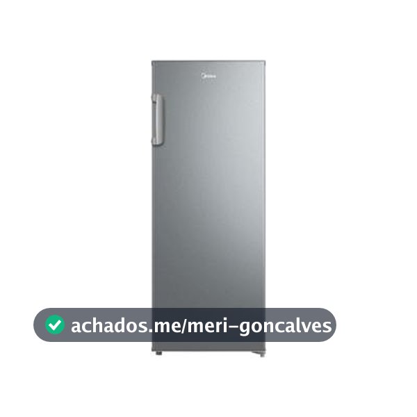 Freezer Vertical 196L 2 em 1 Inverter Prata Midea