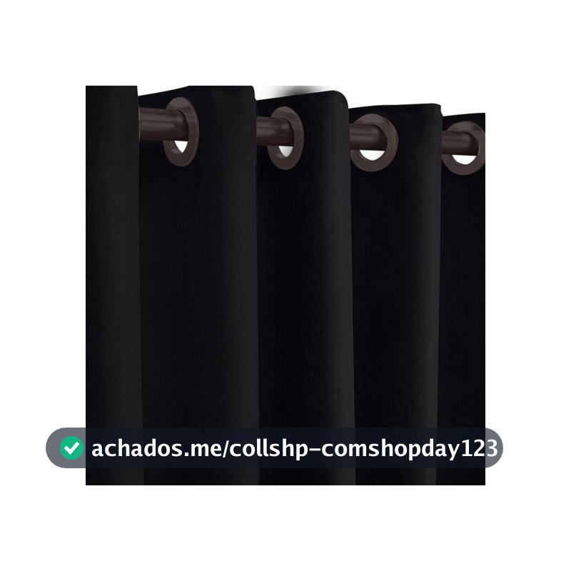 Cortina Blackout 1,80 X 2,80 Corta Luz Bloqueia Calor - Admirare - Cortina Blecaute