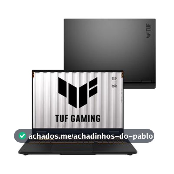 Notebook ASUS TUF Gaming F16 FX608JMR NVIDIA RTX 5060 Intel Core i5 14a 16GB RAM 512GB SSD Windows 11 Home 16" LED FHD IPS Jaeger Gray RV260W - Notebook Asus