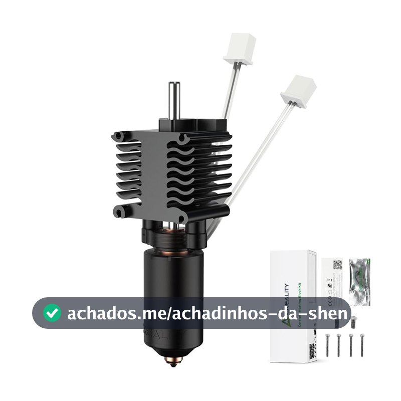 Impressora 3D Creality Hi Hotend Kit com bloco de aquecimento de cerâmica - Impressora 3D - Magazine Sacafarelli