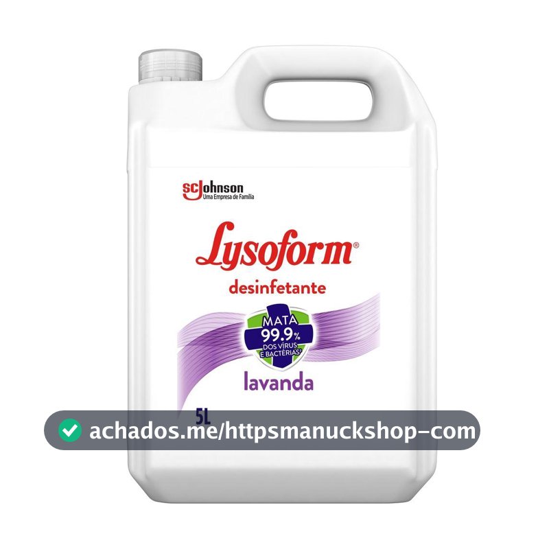 Desinfetante Líquido Lysoform Lavanda 5L